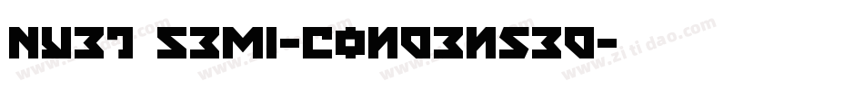 Nyet Semi-Condensed字体转换